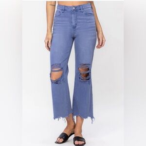 NWT Vervet 90s Vintage Crop Flare Jeans Size Size 30